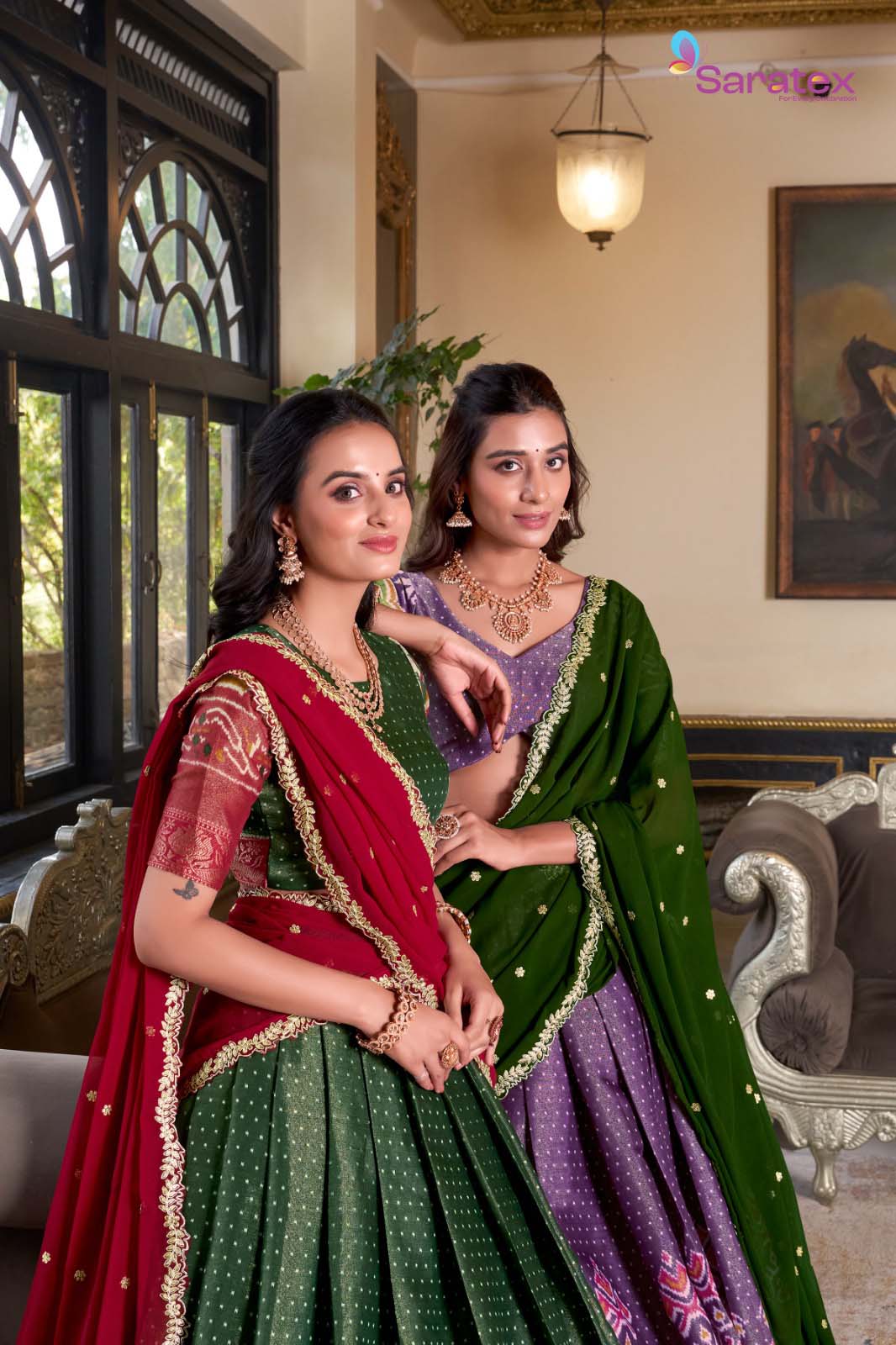 ✨ Kanchipuram Silk Lehenga Set ✨