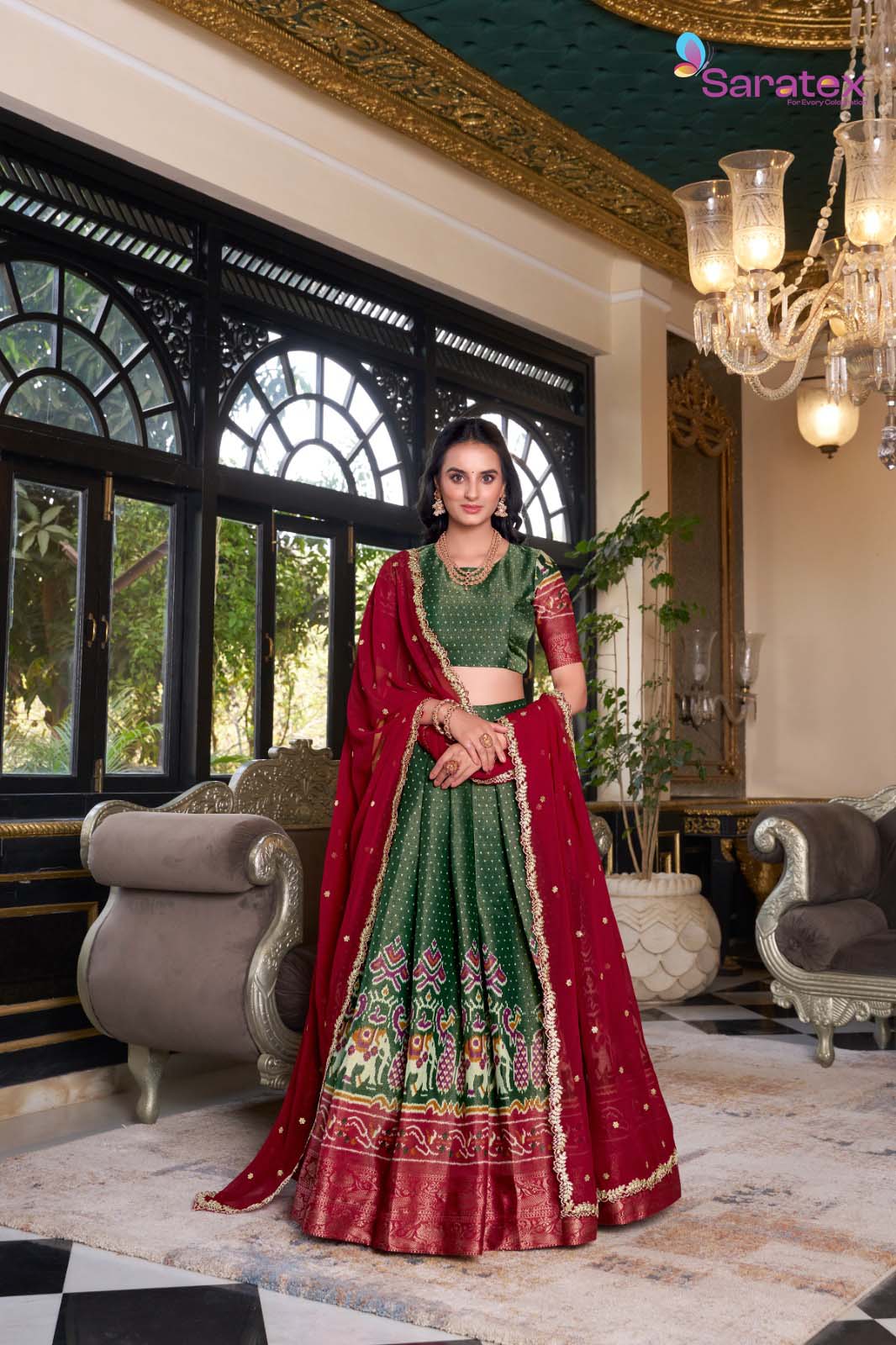 ✨ Kanchipuram Silk Lehenga Set ✨