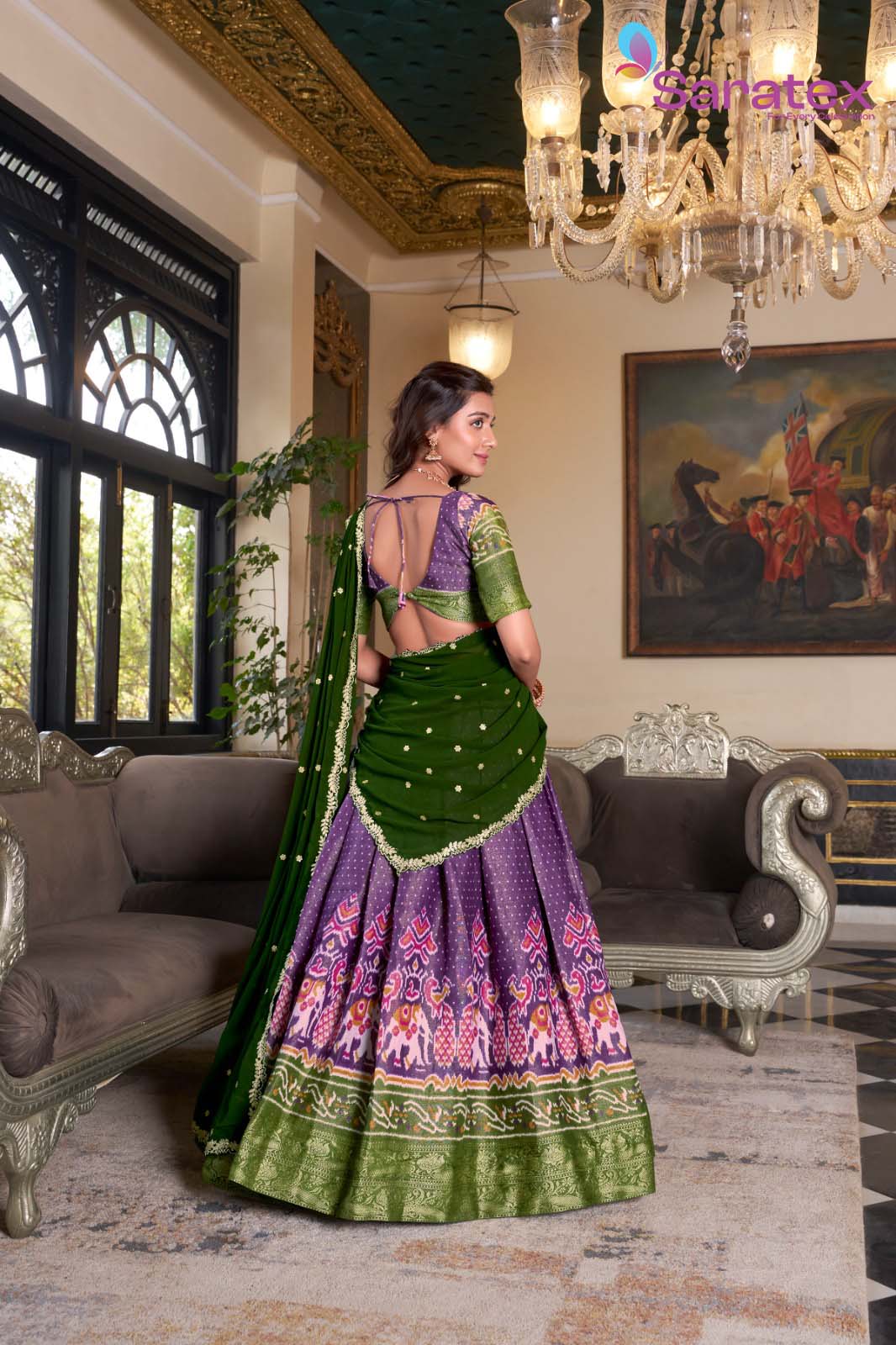 ✨ Kanchipuram Silk Lehenga Set ✨
