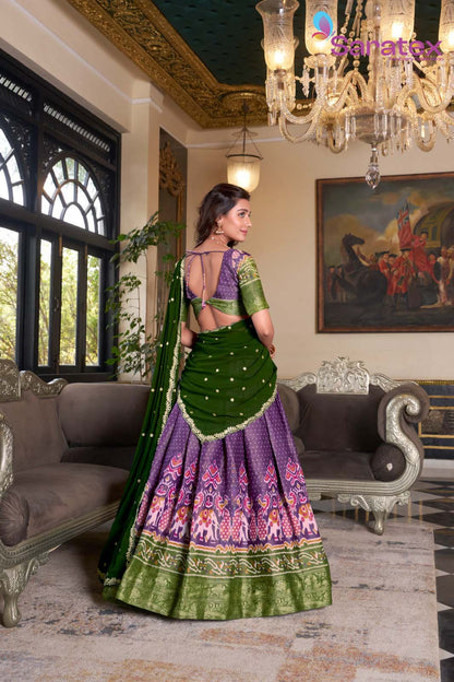 ✨ Kanchipuram Silk Lehenga Set ✨