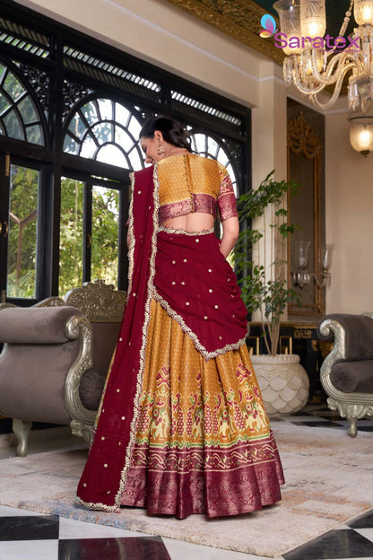 ✨ Kanchipuram Silk Lehenga Set ✨