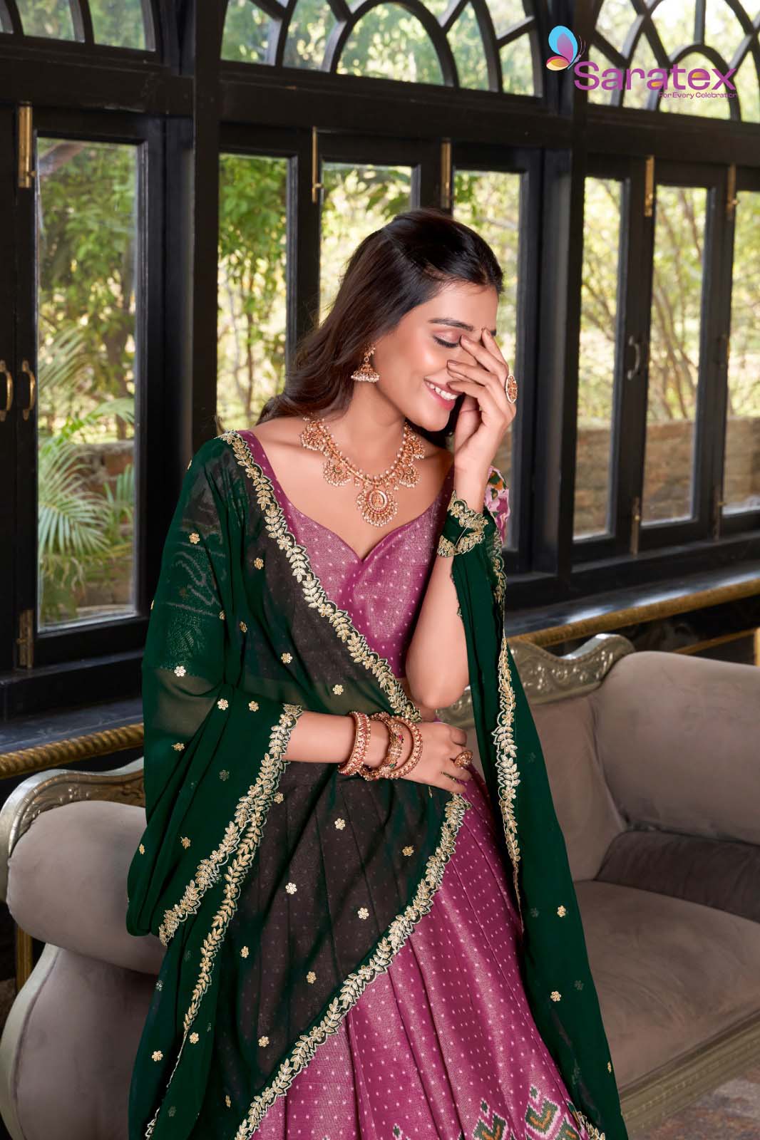 ✨ Kanchipuram Silk Lehenga Set ✨